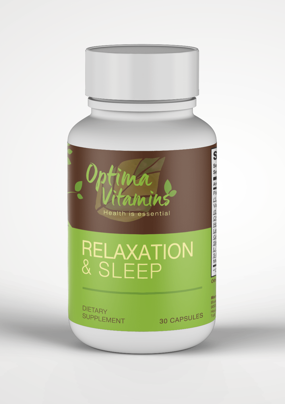 Relaxation & Sleep - Optima Vitamins