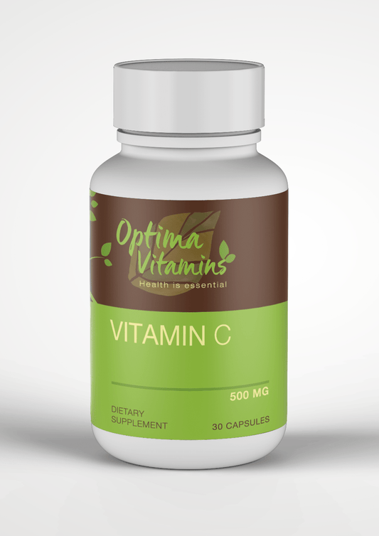 Vitamin C 500mg - 60 Capsules - Optima Vitamins